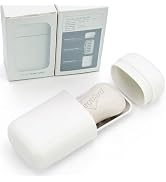 AIDIMMING Compact Travel Soap Case, Leakproof Soap Container with Lid, Portable Bar Soap Holder f...