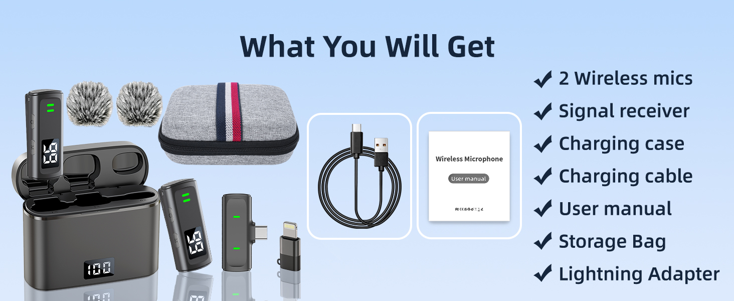 Lavalier microphone for iPhone