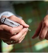 LEATHERMAN, Micra, Keychain Multi-tool with Grooming Tools, Mini Pocketknife for Everyday Carry (...