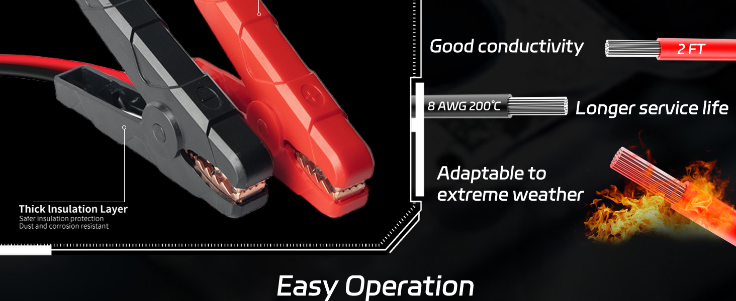 DEWALT Jumper Cables
