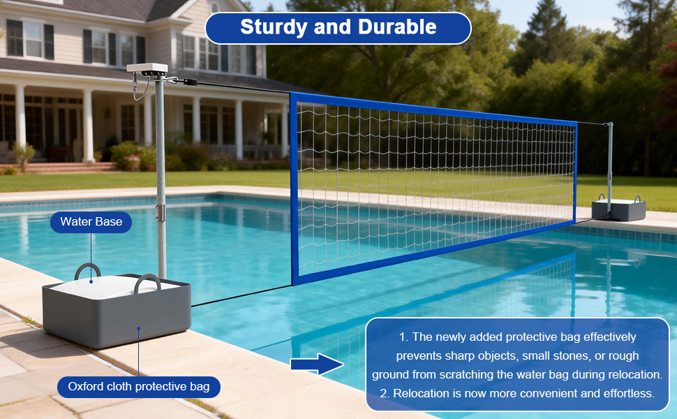 pool volleyball net sets