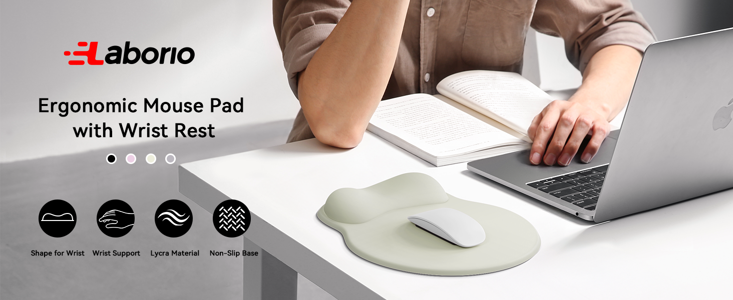 mouse pad with wrist rest