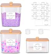 efluky 3 Pack Laundry Pods Container &amp; Dryer Sheet Holder Set,Clear Laundry Room Organization Con...