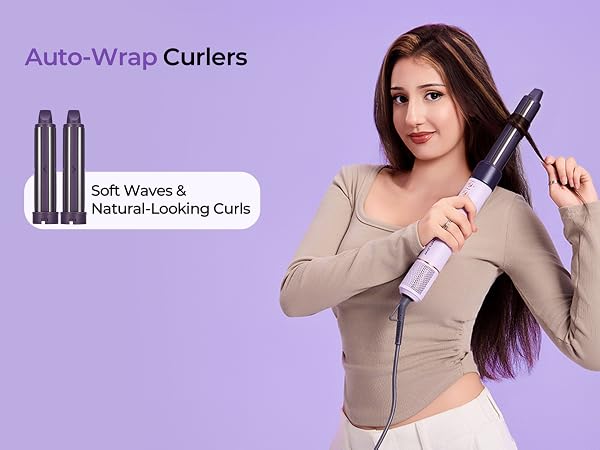Auto-Wrap Curlers Soft Waves &amp; Natural-Looking Curls