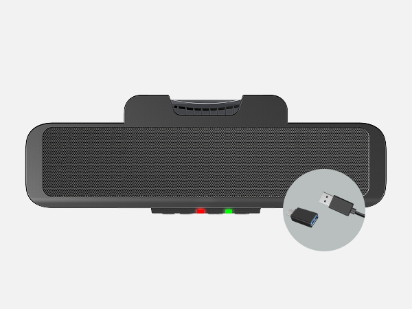 USB powered speaker, USB computer speaker