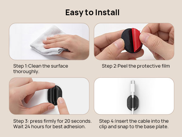 cable management clips
