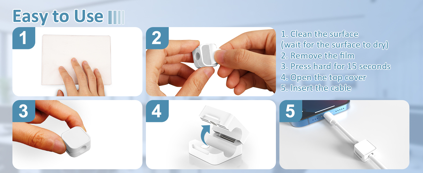 magnetic cable holder