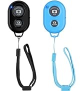 Wireless Camera Remote Shutter for Smartphones (2 Pack), Zttopo Wireless Phone Camera Remote Cont...