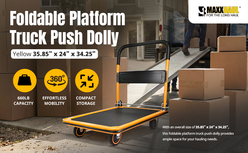platform moving dolly flat dolly heavy duty dolly push cart rolling platform cart utility hand truck