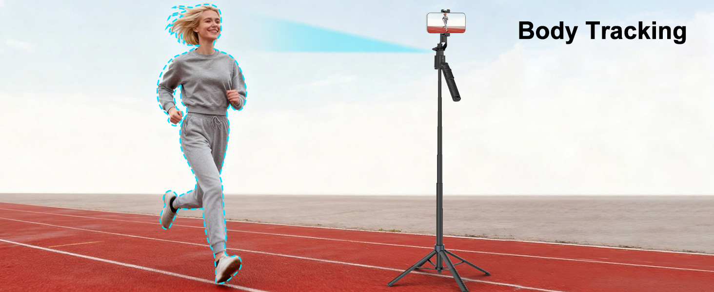 Auto Face Tracking Selfie Stick Tripod