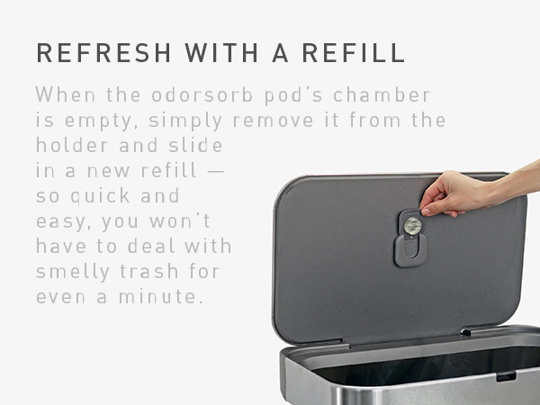 Refresh with a Refill | So quick and easy you won&amp;#39;t have to deal with smelly trash