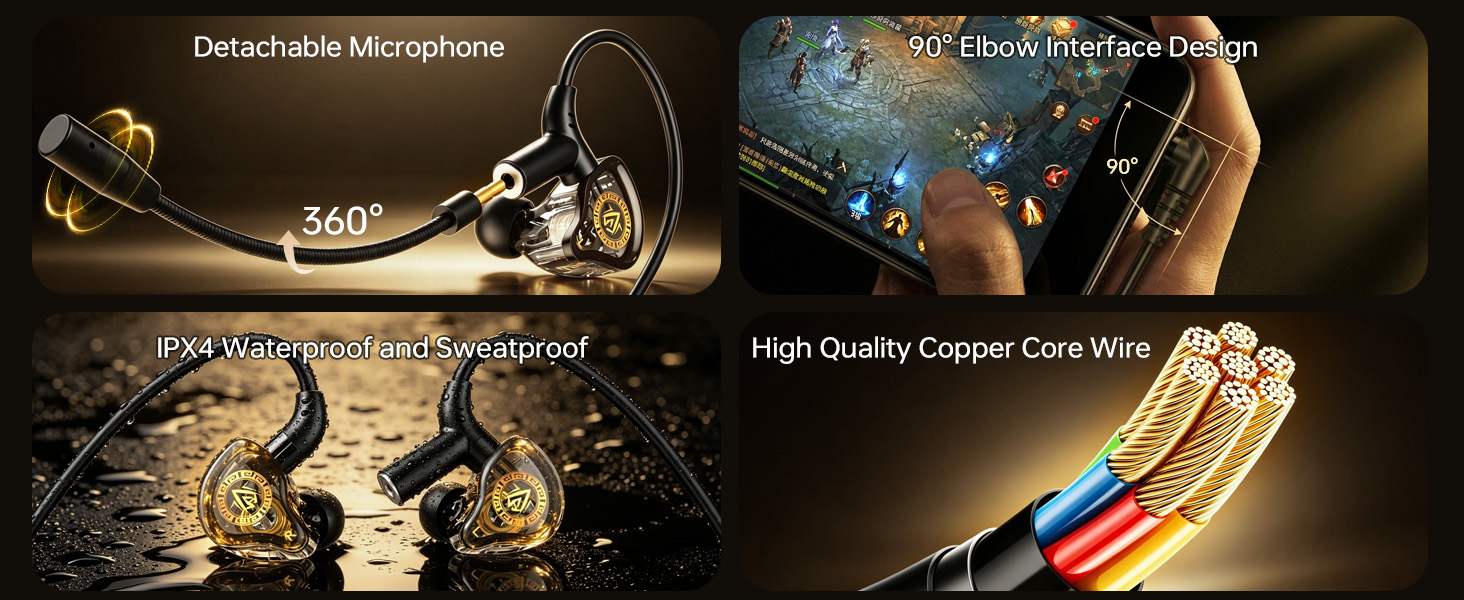 Wired Gaming Earbuds 5