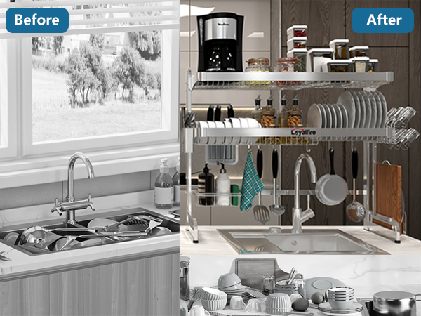 Over Sink Dish Rack