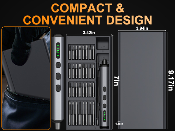 compact electric screwdriver