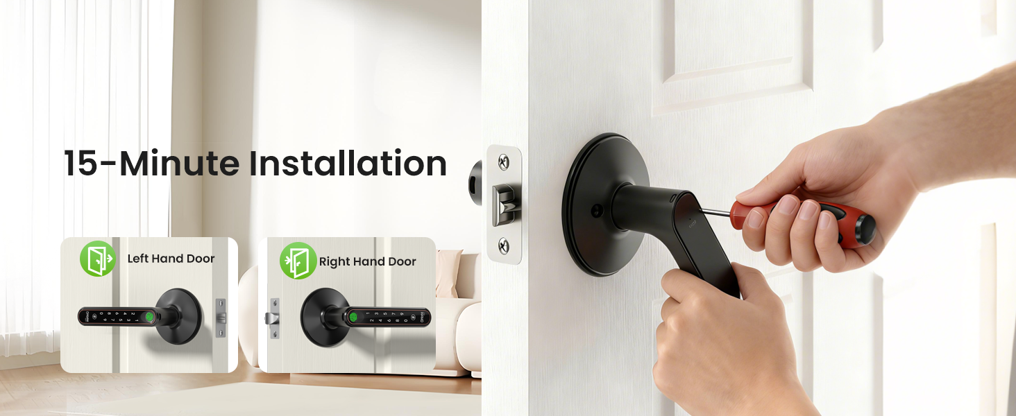 fingerprint door knob