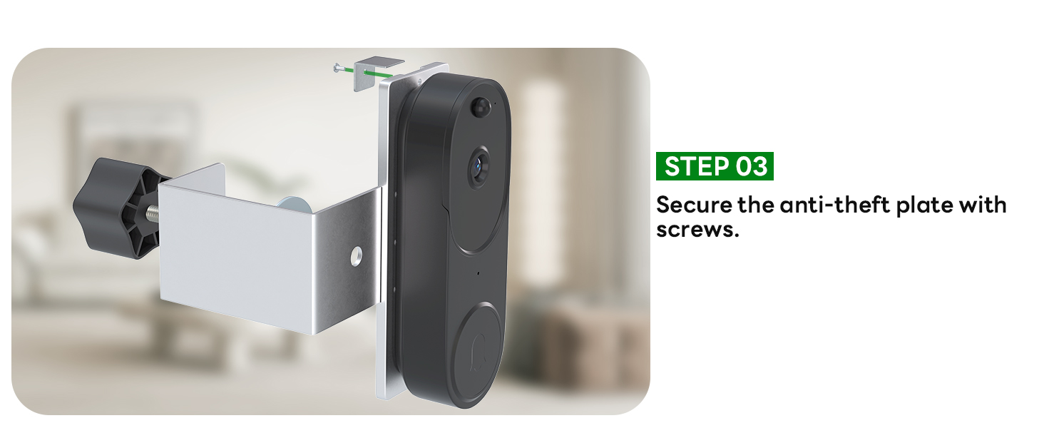 orbitell anti theft doorbell mount doorbell camera mount video doorbells holder mounting bracket