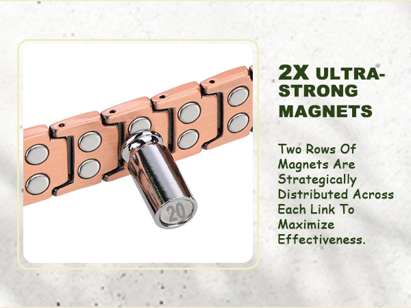 strength magnetic bracelet