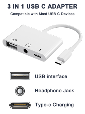 usb c to 3.5mm audio adapter