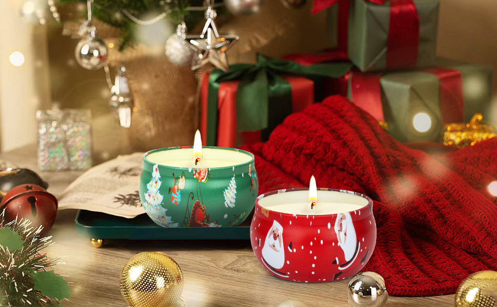 christmas scented candles