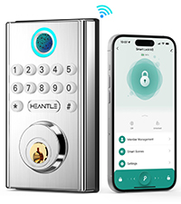 WiFi Smart Door Lock Set: HEANTLE Keyless Entry Deadbolt