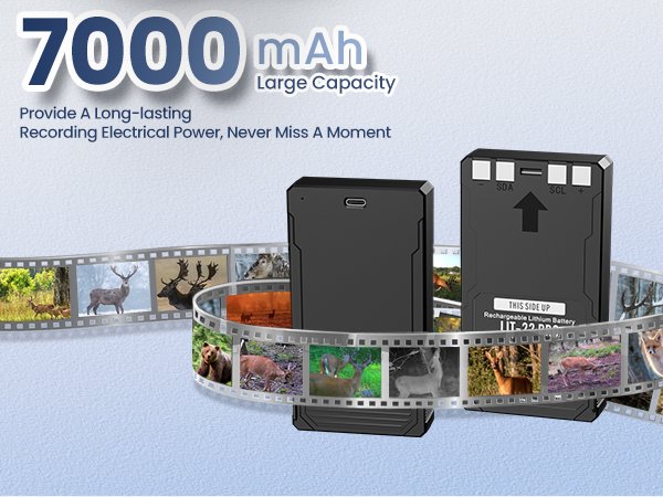 LIT22 7000mAh Large capacity
