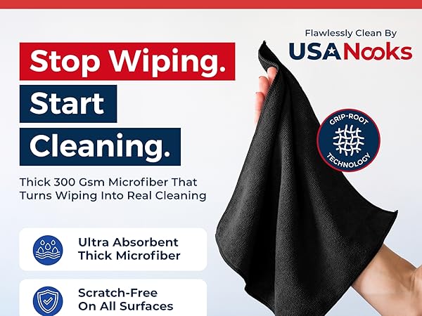 Stop Wiping. Start Cleaning.
