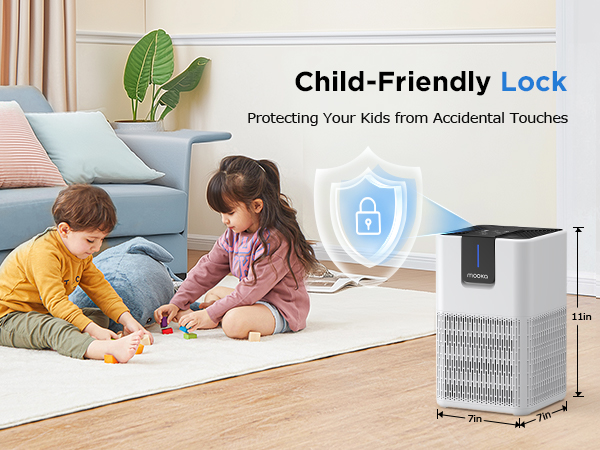 air purifier child lock