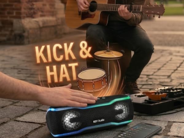 portable speaker for parties