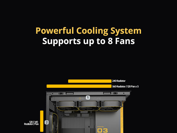 pc case compact mid-tower cases