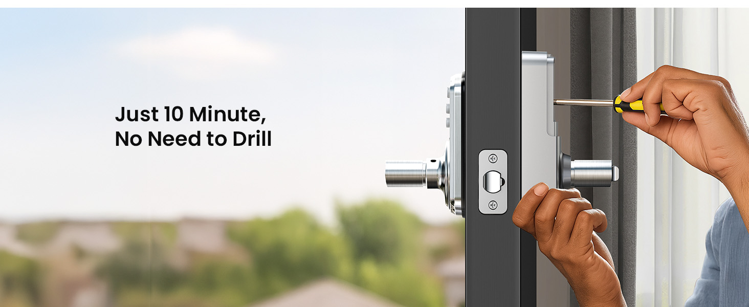 keyless entry door lock