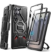 TONGATE for Samsung Galaxy S25 Ultra Case with Magnetic Stand, Compatible with Magsafe, [Military...