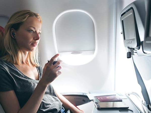 MEE audio Connect Air In-Flight Bluetooth Wireless Audio Transmitter Adapter for AirPods 