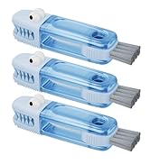 3 in 1 Cup Lid Gap Cleaning Brush Set, Multifunctional Bottle Cleaning Brush, Silicone Cup Lid Ga...