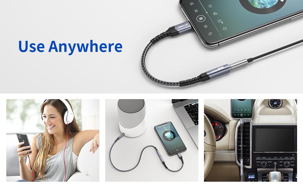 lightning to 3.5mm adapter