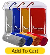 SYOURSELF 4 Pack Cooling Towels for Instant Relief-Cool Bowling Fitness Yoga Towel -40"x12" Use a...