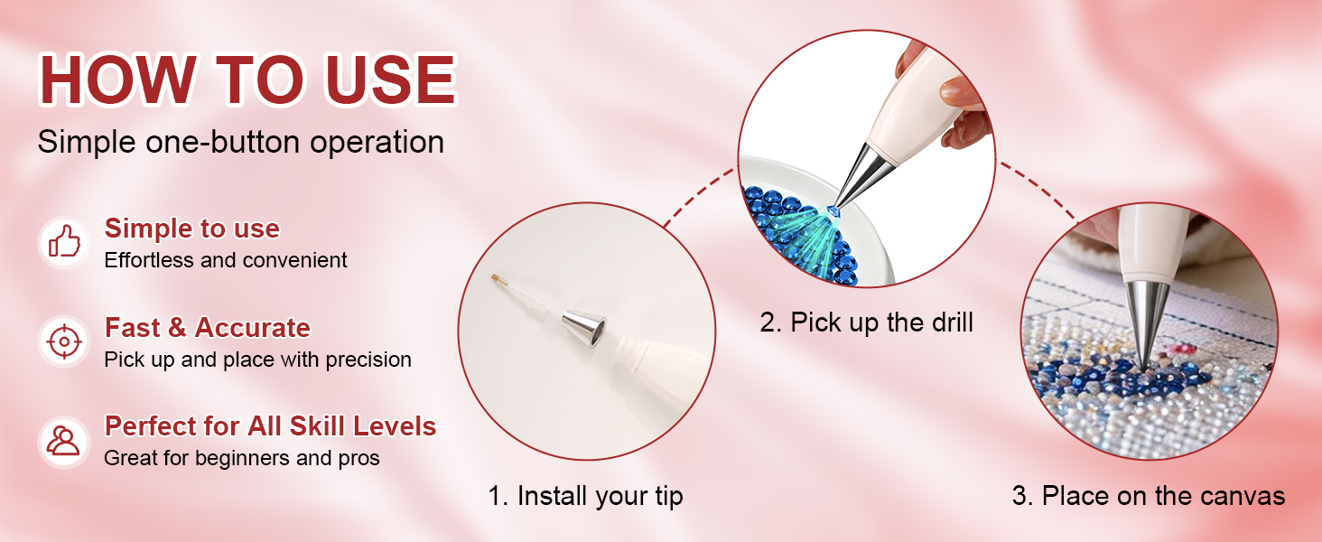 electric diamond painting pen diamond art pens diamond art tools diamond painting accessories
