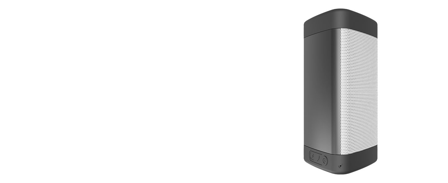 OontZ Angle 3 Bluetooth Speaker, White