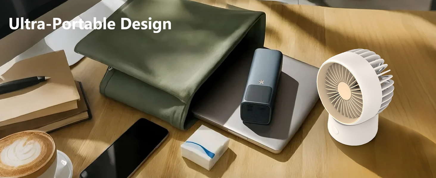 Mini Desktop Circulating Fan