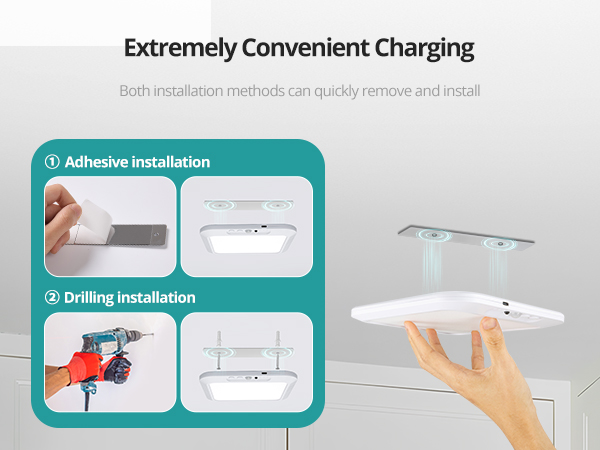 Rechargeable Battery Operated Ceiling Light