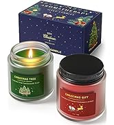 Christmas Candles, BOYUJK Christmas Candles Gifts for Women, Sleep Christmas Scented Candles Gift...