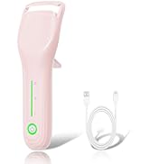Lilonthy Heated Eyelash Curler, Type-C Rechargeable with 3 Temp Settings &amp; Safe Silicone Pad for ...
