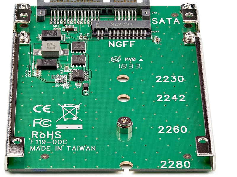 M.2 SATA SSD to 2.5in SATA Adapter