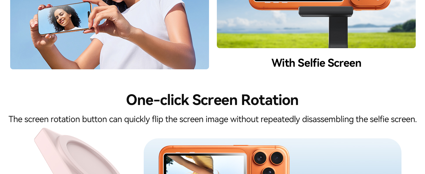 Selfie Monitor Screen