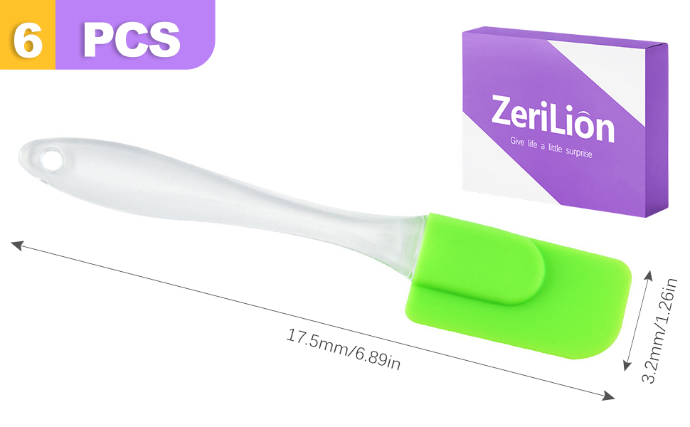  Mini Silicone Spatula Set