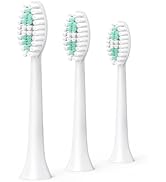 Operan Electric Toothbrush Replacement 3 Heads White