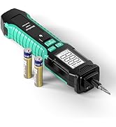 Mastfuyi Non Contact Voltage Tester, Electrical Tester Pen, AC Voltage, Live/Null Wire Tester, Li...