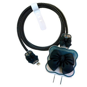 black bow