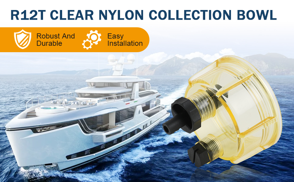  R12T Nylon Water Collection Bowl