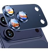 Uyiton Compatible with iPhone 17 Pro Camera Lens Protector - [Not Easy to Break][Strong Adsorptio...