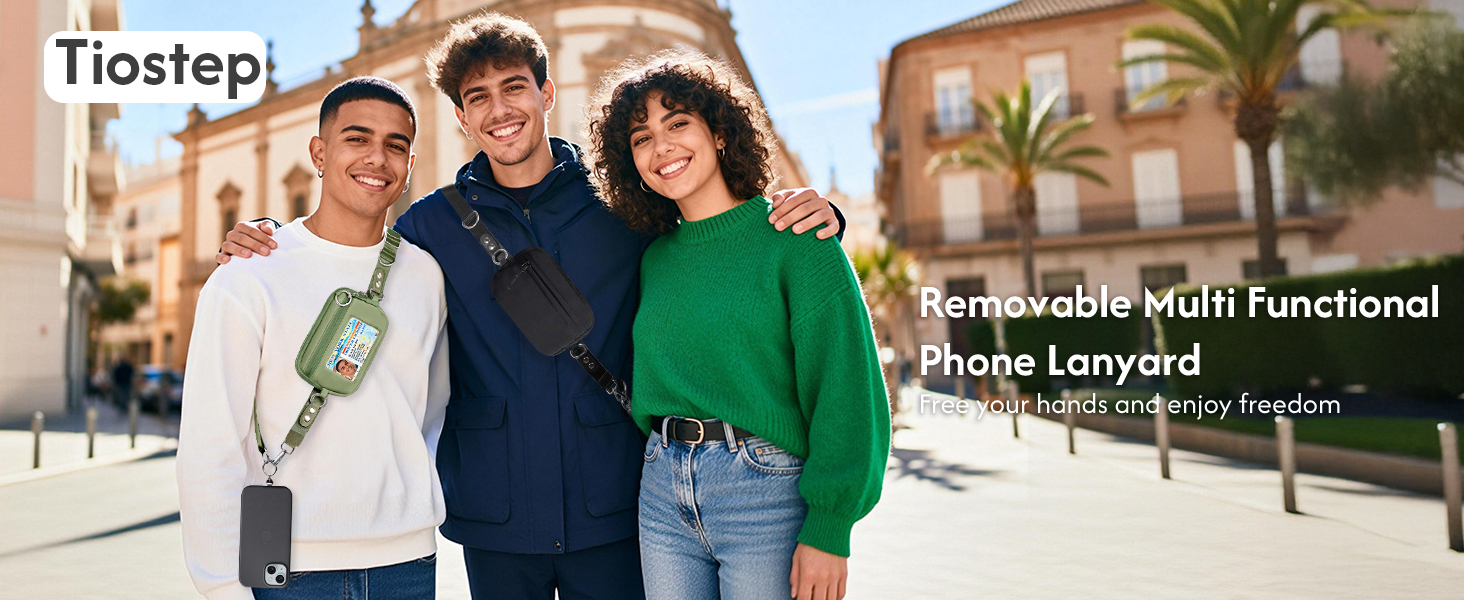 clip and go phone strap lanyard crossbody cross body adjustable cell wristlet wrist wallet rfid